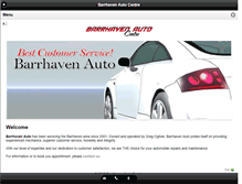 Tablet Screenshot of barrhavenauto.com